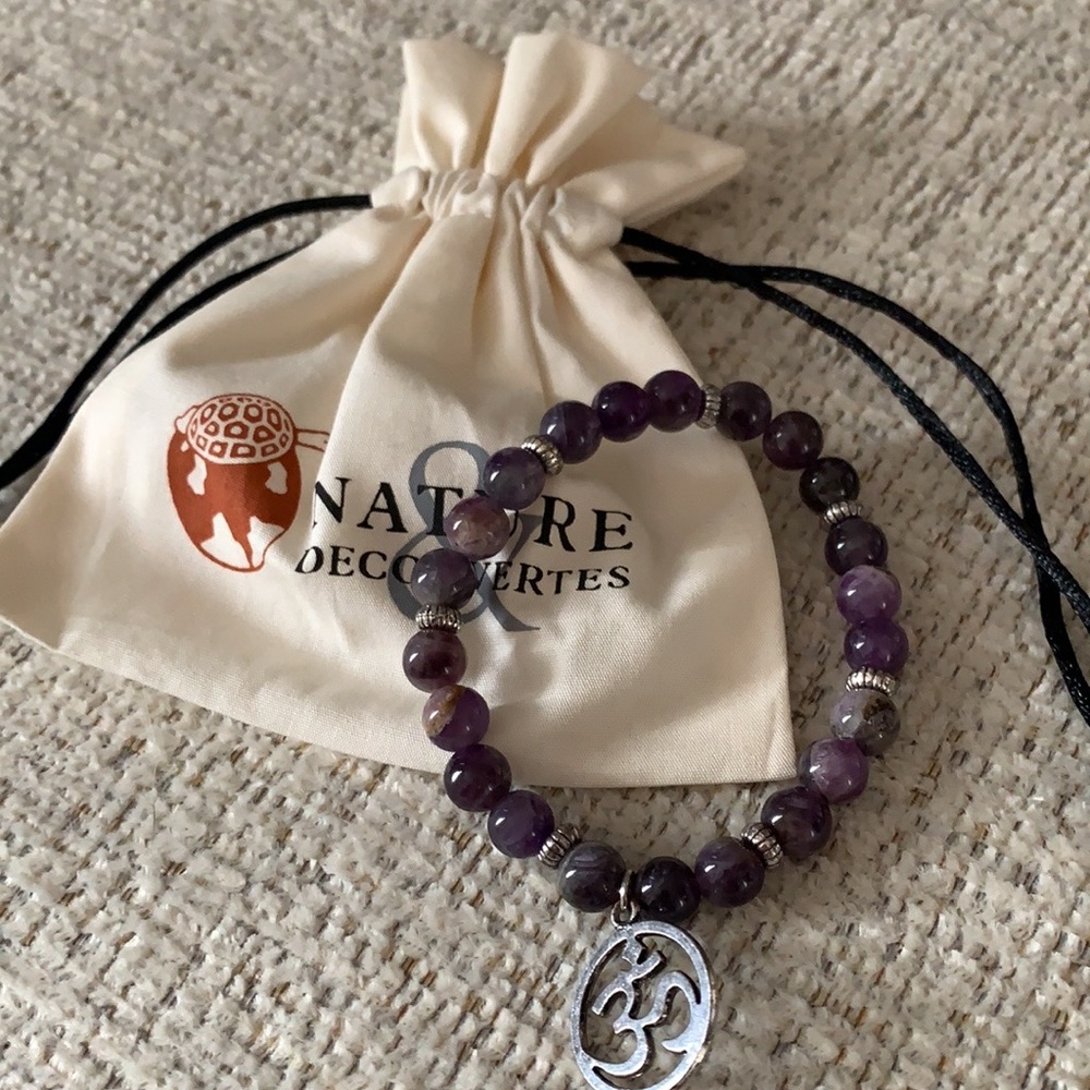 Purple nature découvertes braclet